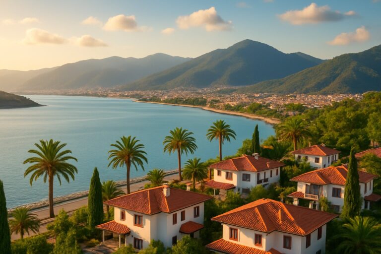 Una excelente razón para invertir en bienes raíces en Fethiye: clima mediterráneo templado
